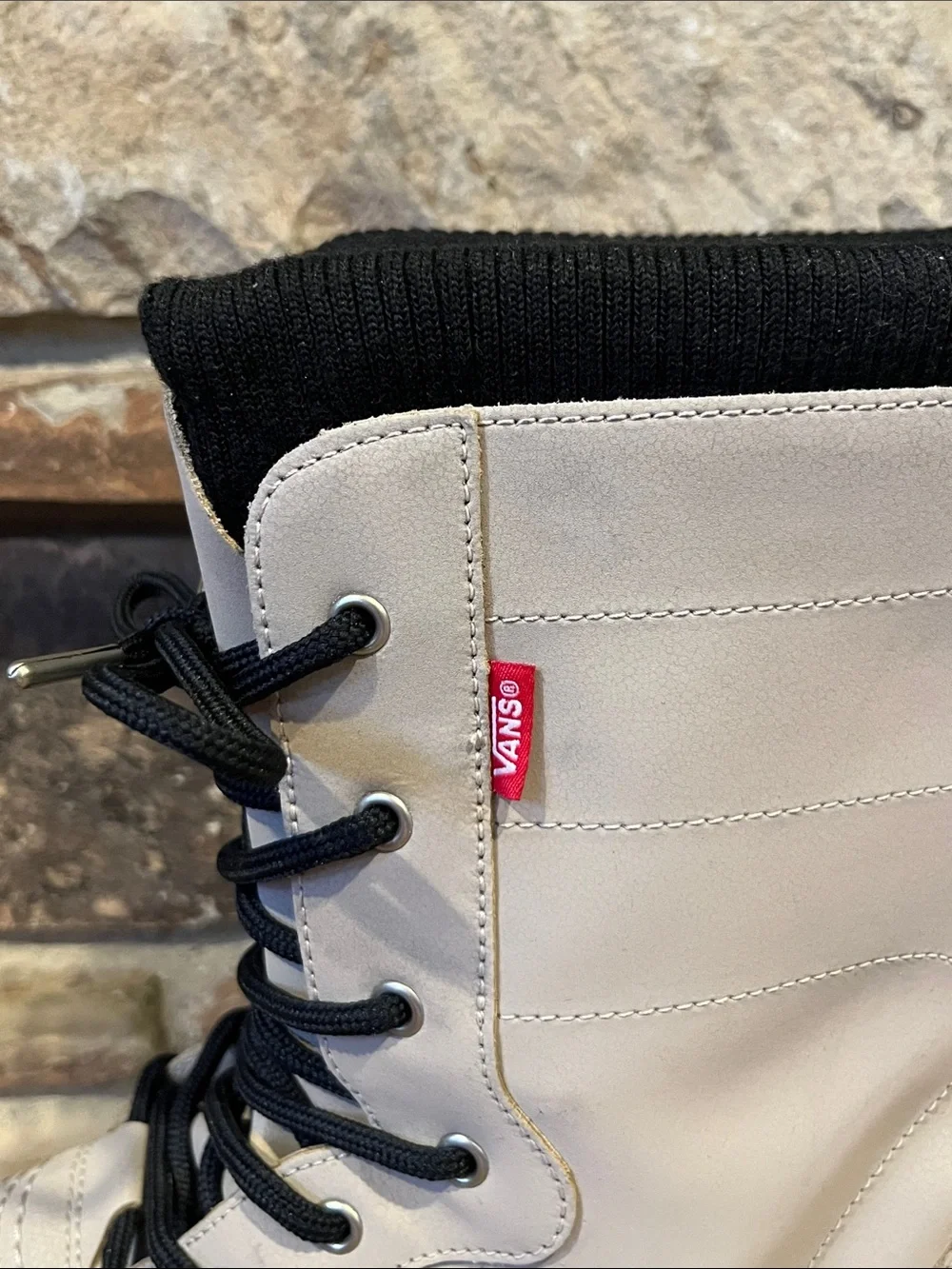Vans Standard MTE Jake Kuzyk Tan and Black Snow Boots
